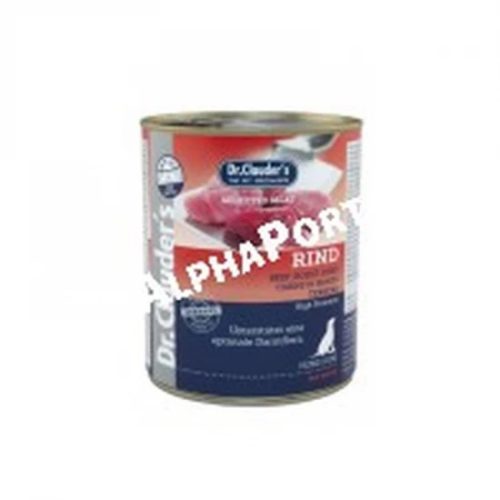 Dr-Clauders-Kutya-Konzerv-Selected-Meat-Marha-800G