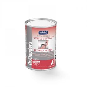   Dr.Clauders Dog Selected Meat Sensible Beef Pure marhás konzerv 400g