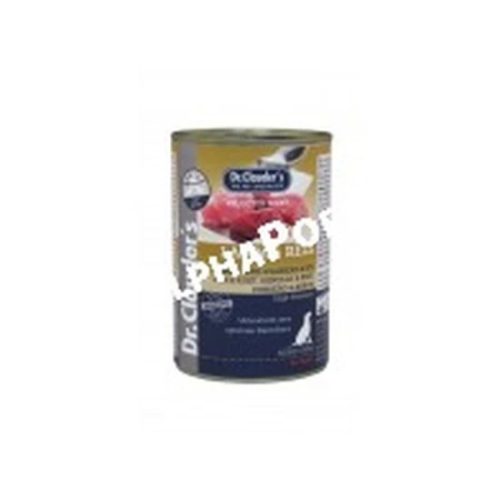 Dr-Clauders-Kutya-Konzerv-Selected-Meat-Barany-Rizs-400G