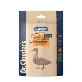   Dr.Clauders Dog Jutalomfalat Stripes Small Kacsahús csíkok 80g