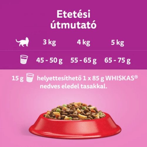 Whiskas Száraz Marha Májas Falat 14kg