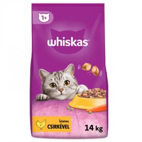 Whiskas Száraz Csirke Májas Falat 14kg