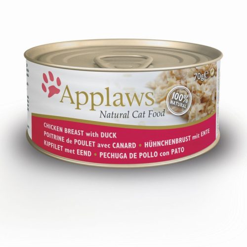 Applaws-Cat-Konzerv-Macskanak-Csirkevel-es-Kacsaval-70G