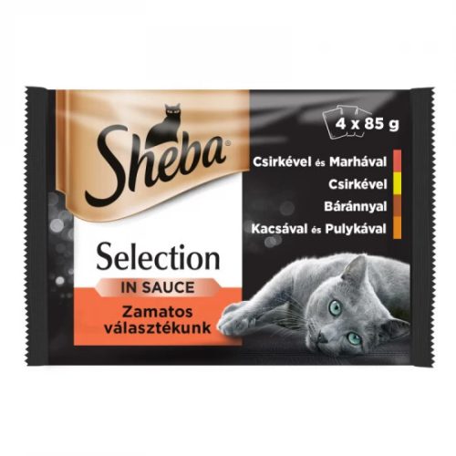 Sheba Alutasak 4 Pack Cuisine Húsos