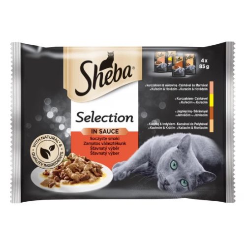 Sheba Alutasak 4 Pack Cuisine Húsos