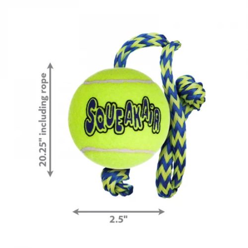 Jatek-Kong-Squeakair-Tennis-Ball-Tenisz-Labda-Kotellel