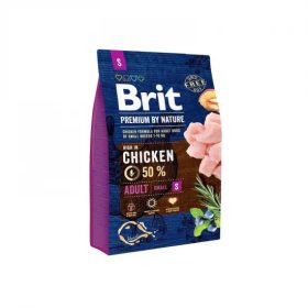 Brit Premium by Nature Adult Small kutyatáp 3kg