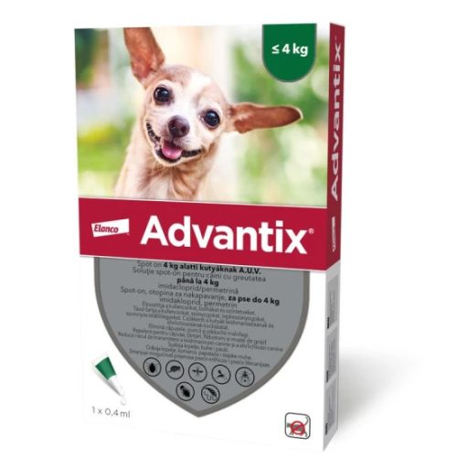 Advantix 40 0.4 ml 4 kg > 1x