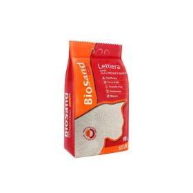   Macskaalom Biosand fehér, illatos, szuper csomósodó, bentonit 10l