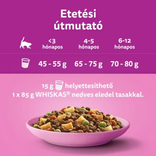 Whiksas száraz junior csirke 800gr