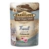 Carnilove Cat tasakos Trout with Echinacea - Pisztráng echinaceával 85g