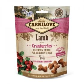   Carnilove Dog Crunchy Snack bárányhús vörösáfonyával 200g