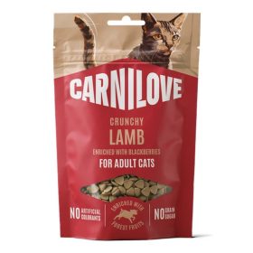   Carnilove Cat Crunchy Snack Lamb enriched with Blackberries - Báránnyal és Szederrel 50g