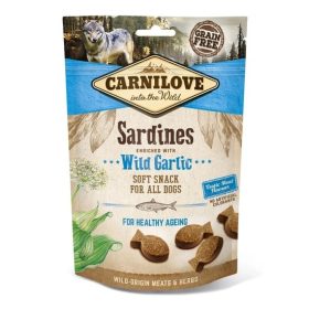 Carnilove Dog Semi Moist Snack szardínia fokhagymával 200g