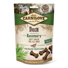 Carnilove Dog Semi Moist Snack kacsa rozmaringgal 200g