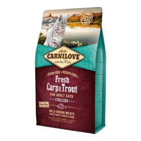   Carnilove Fresh Adult Cat Carp & Trout Sterilised - Ponty és Pisztráng Hússal 2kg