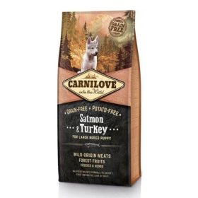 Carnilove Puppy Salmon & Turkey Large - Lazac & Pulyka 4kg