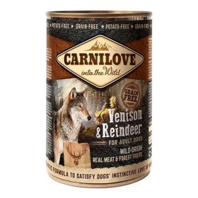 CarniLove-Konzerv-Adult-Vadhus-Renszarvas-400gr
