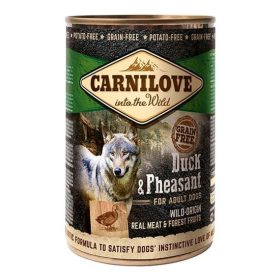   Carnilove Adult Duck & Pheasant Can-  Kacsa és Fácán Hússal Konzerv 400g
