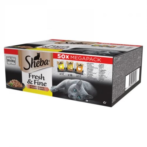 Sheba alutasak Multipack baromfi 50x50g
