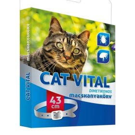 Cat Vital Dimetikonos Macskanyakörv Fekete