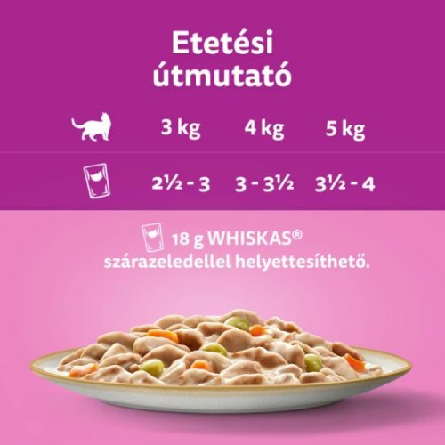 Whiskas alutasak Tasty Mix Krémes kreációk  12x85g Multipack