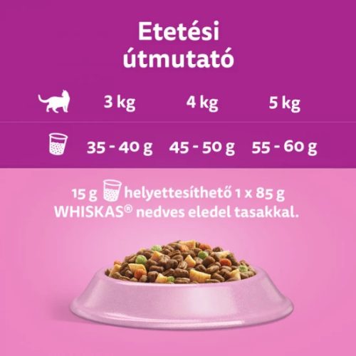 Whiskas Száraz Steril Lazac 1,4kg