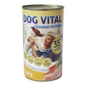 Dog Vital konzerv chicken&carrot 1240gr