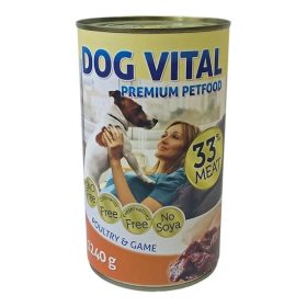 Dog Vital konzerv poultry&game 1240gr