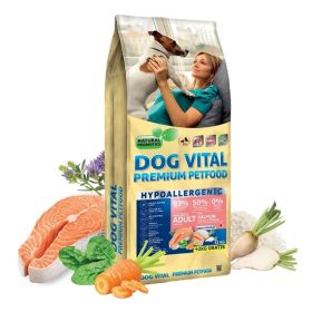   Dog Vital Hipoallergén Adult Mini Salmon,carrot&spinach 12+2kg grátisz