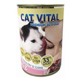 Cat Vital Kitten konzerv baromfi+vad 415gr