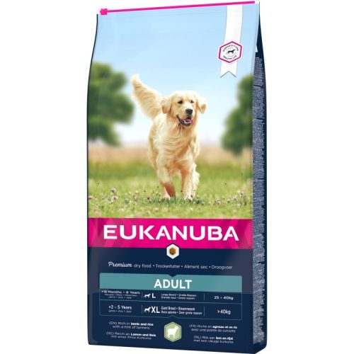 Eukanuba Adult Lamb & Rice Large kutyatáp 2,5kg