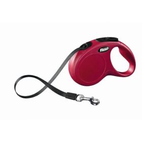   Flexi New Classic szalagos automata póráz L 5m 50kg-ig piros