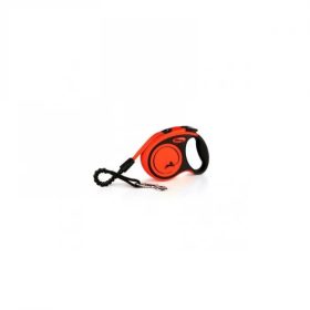   Flexi Xtreme szalagos automata póráz XS 3m, narancs 15kg-ig
