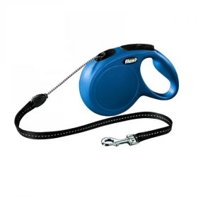   Flexi New Classic zsinóros automata póráz M 8m 20kg-ig kék
