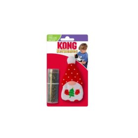 KONG Holiday Macskamentával Tölthető Manó Macskajáték