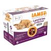 Iams Cat Delights LAND&SEA IN JELLY multipack, többféle íz, zamatos aszpikban 12x85g