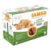 Iams Cat Delights LAND IN GRAVY multipack, többféle íz, ízletes szószban 12x85g