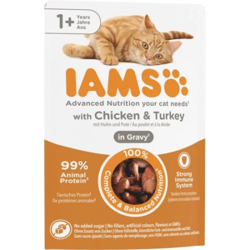 Iams-Cat-Delights-Csirkehus-es-Pulykahus-Szoszban-85gr