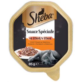Sheba Alutálca  Pulykaragu Zöldség 85gr