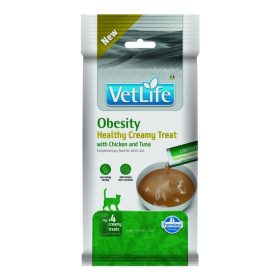   Vet Life Adult Cat Obesity Creamy Treat with Chicken&tuna 60g
