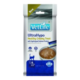   Vet Life Adult Cat Ultrahypo Creamy Treat with Hydrolised Salmon protein 60g