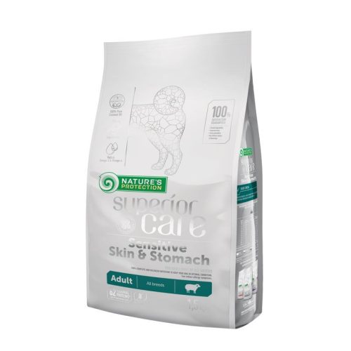 Natures Protection Dog Adult SC Sensitive Skin&Stomach Lamb 1,5kg