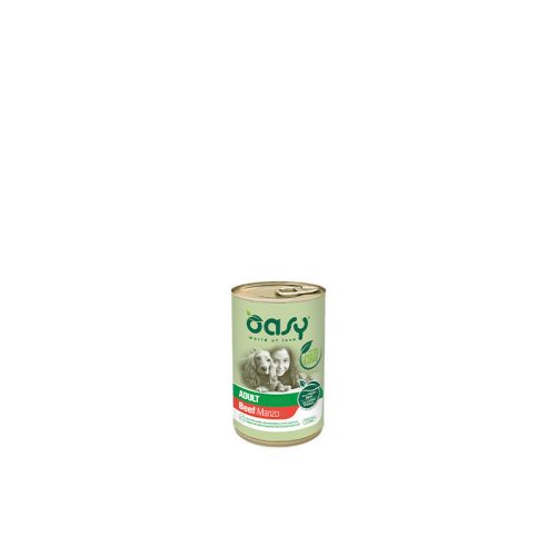 Oasy Dog Lifestage Adult paté Beef All Breeds 400g