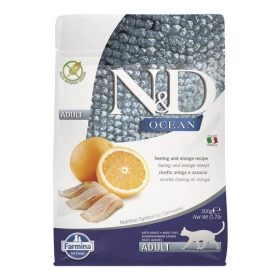 N&D Ocean Cat hering&narancs Adult 300g