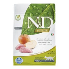 N&D Cat Prime Adult vaddisznó&alma 300g
