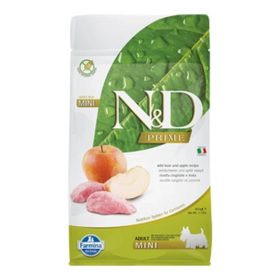 N&D Dog Prime vaddisznó&alma Adult mini 800g