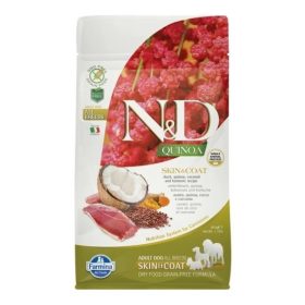 N&D Dog Quinoa Skin&coat kacsa&kókusz adult mini 800g