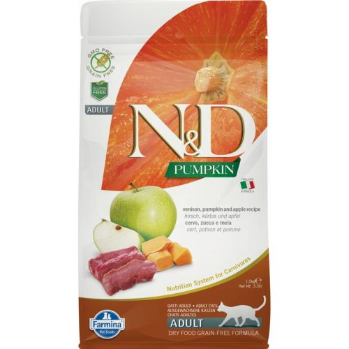 N&D Cat Grain Free Pumpkin Vadhús 1,5kg