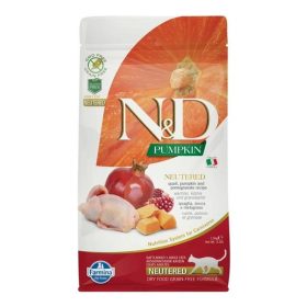   N&D Cat Grain Free Pumpkin Neutered Fürj ivatalanított 1,5kg